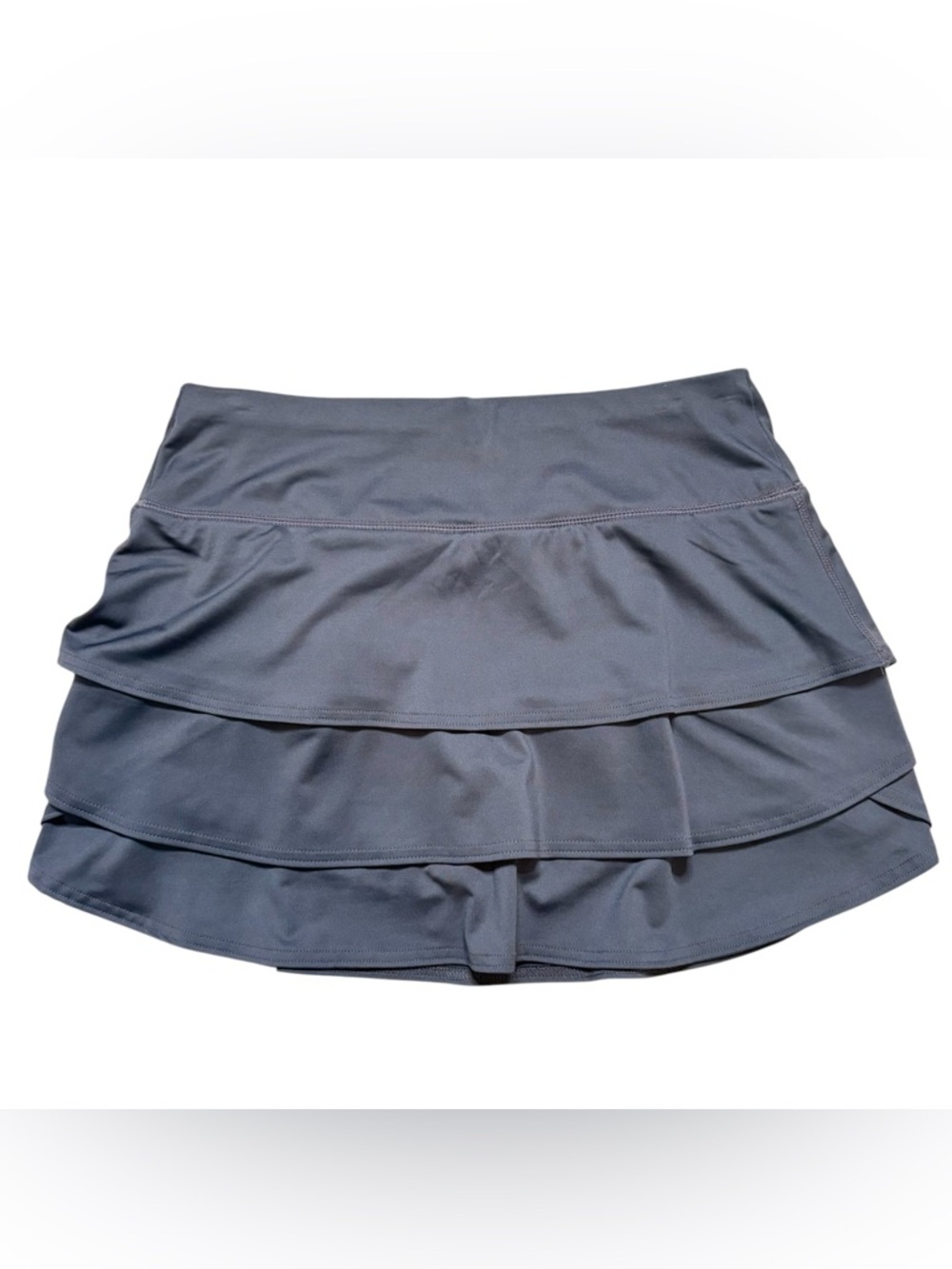 Athleta Swagger Tiered Skort in Dark Gray Small